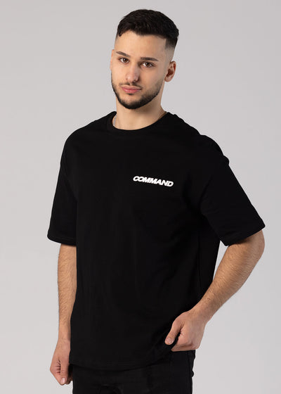 BLACK OVERSIZED CLASSIC T-SHIRT