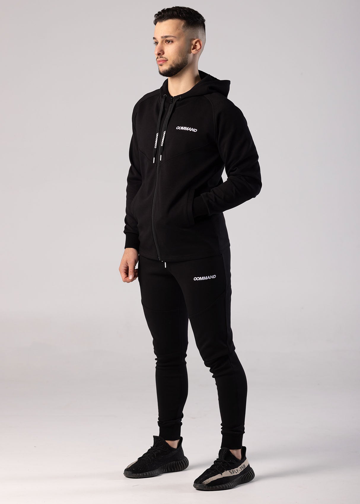 BLACK DAILY ZIP JACKET