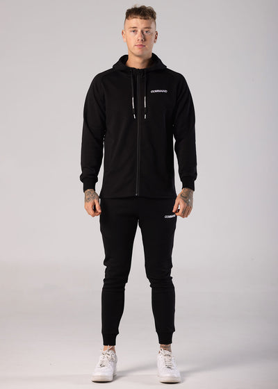 BLACK DAILY ZIP JACKET