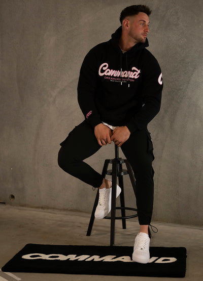 BLACK/PINK DREAMERS DIVISION HOODIE