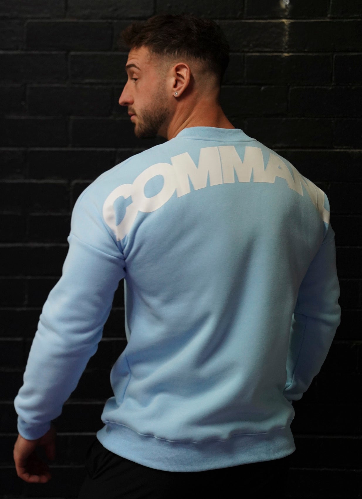 BABY BLUE AMPLE CREWNECK