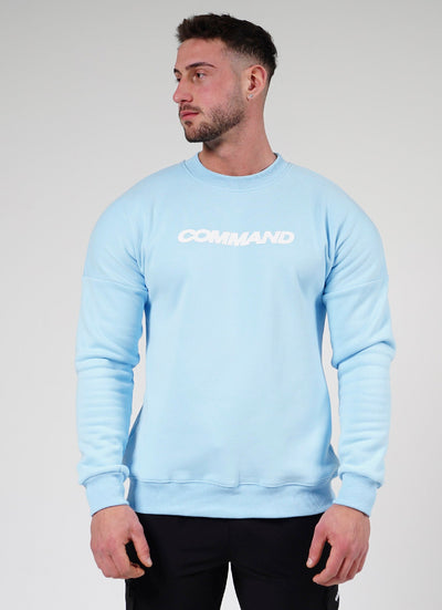BABY BLUE AMPLE CREWNECK