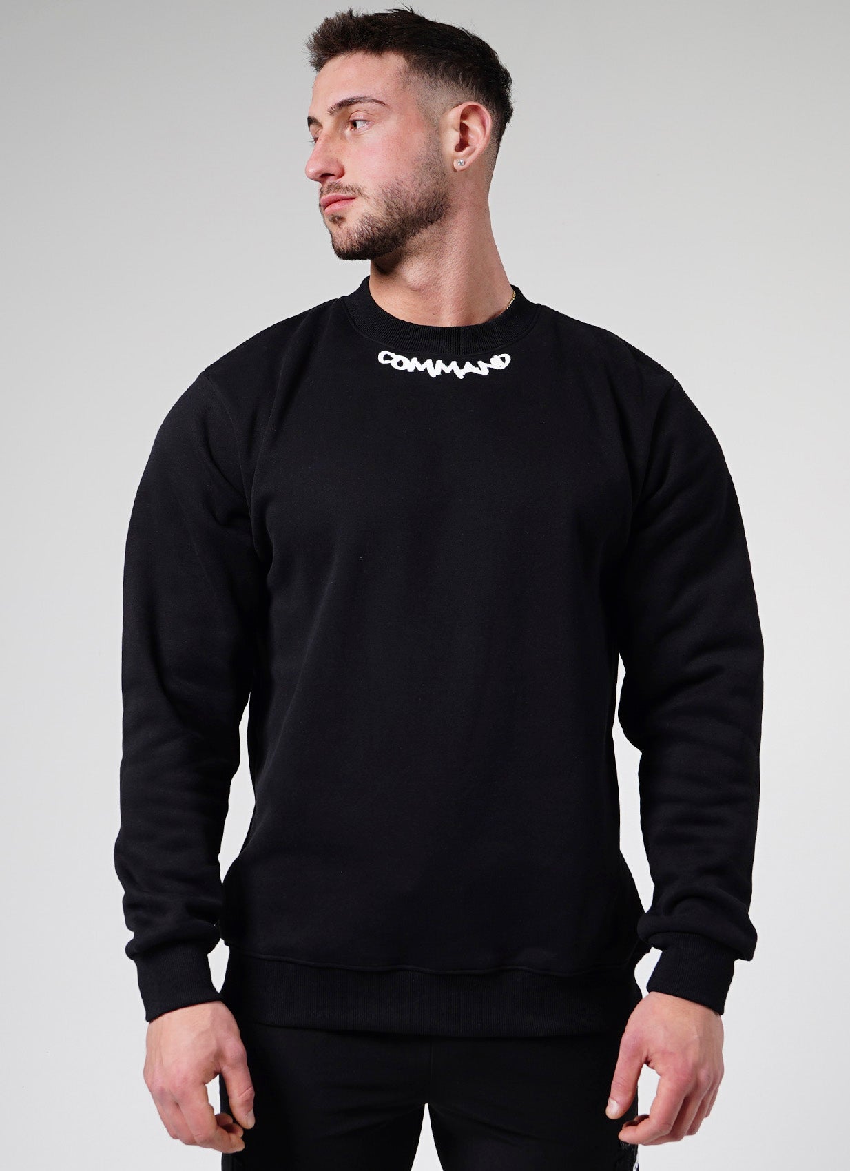 Block Indiana Basic Block Crewneck - Black
