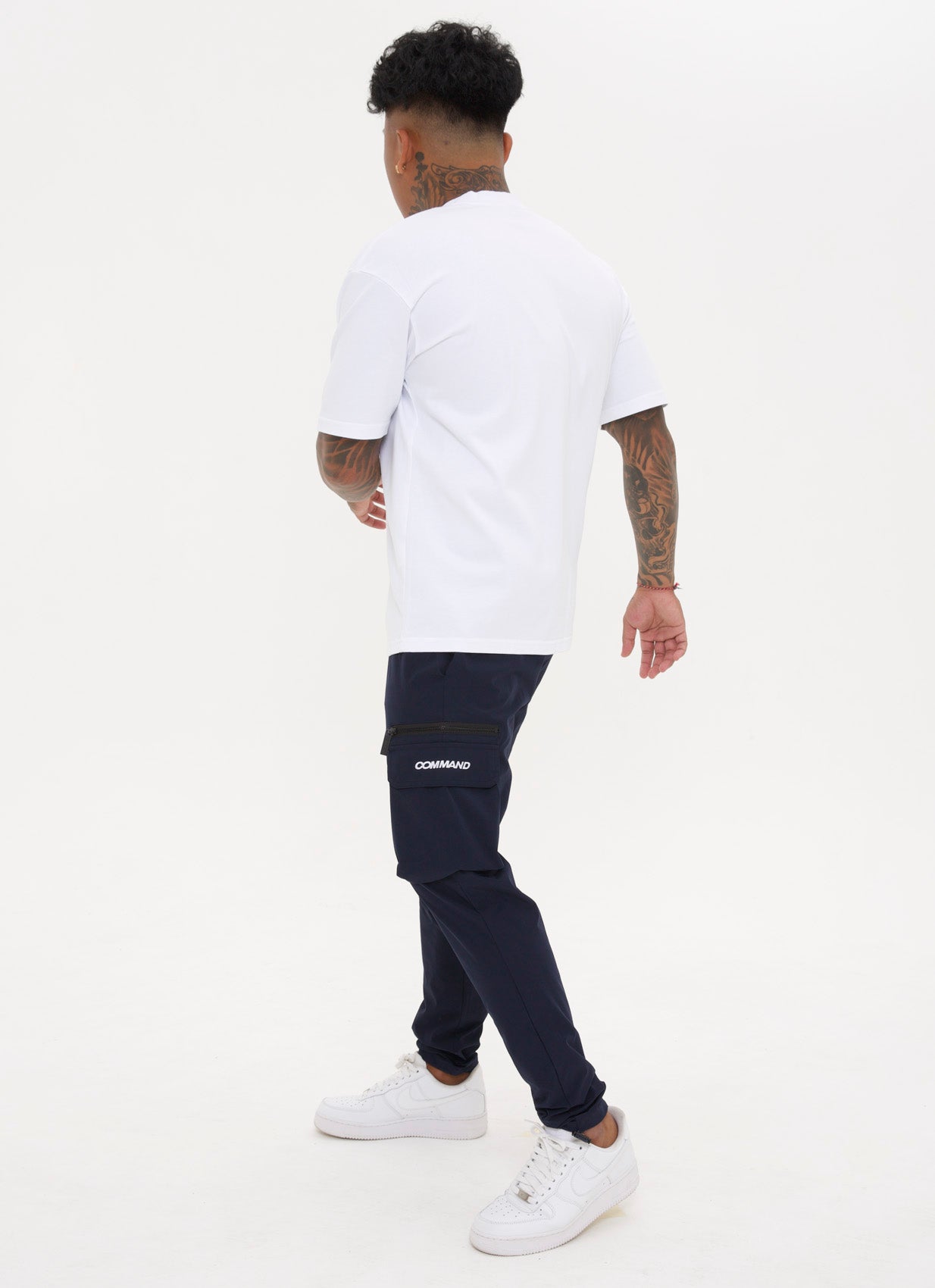 NAVY CARGO PANTS