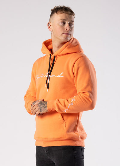 PEACH CURSIVE HOODIE