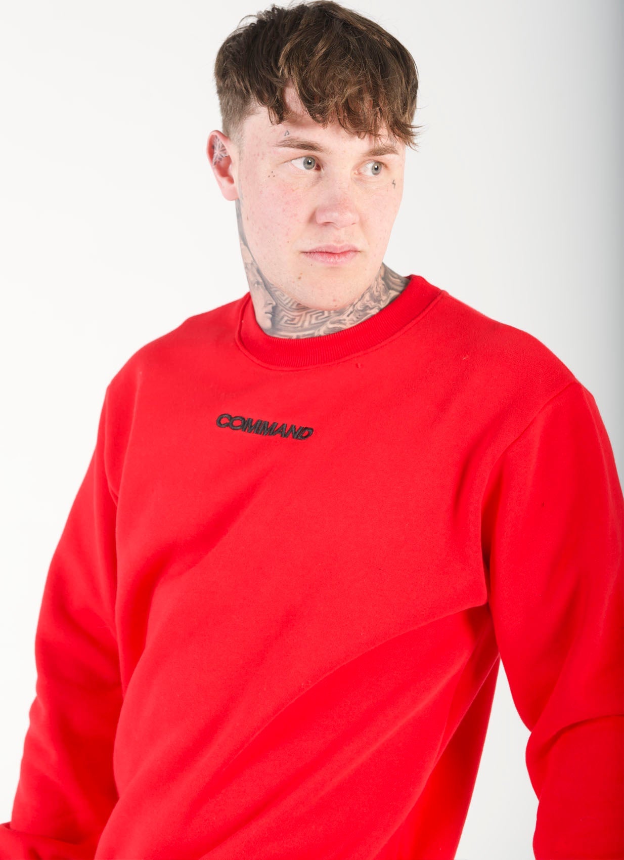 RED BOX CREWNECK