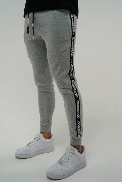GREY TAPE DAILY TRACK PANTS
