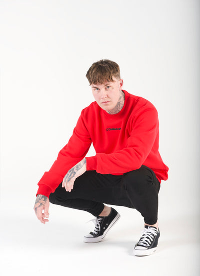 RED BOX CREWNECK