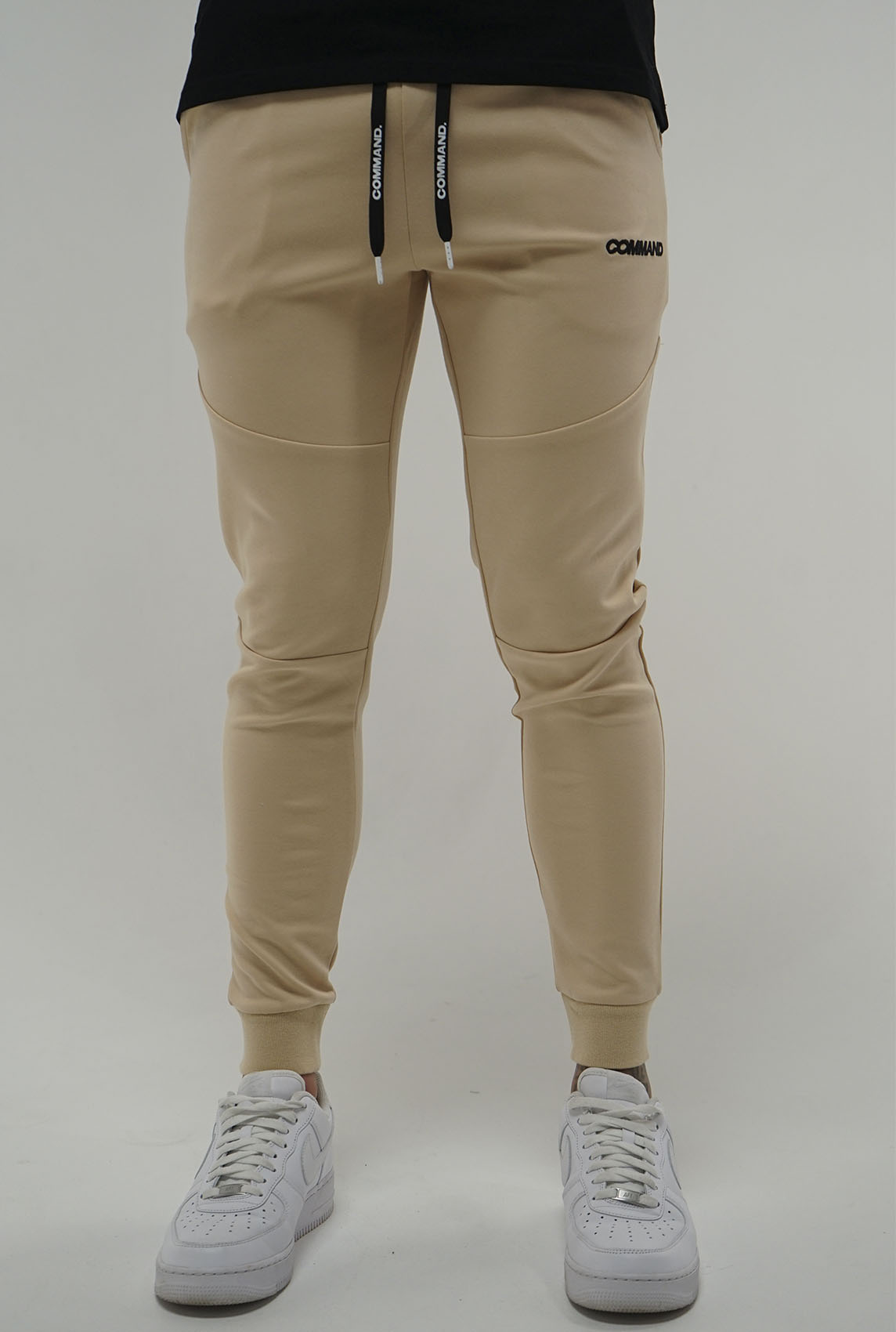 TAN DAILY TRACK PANTS